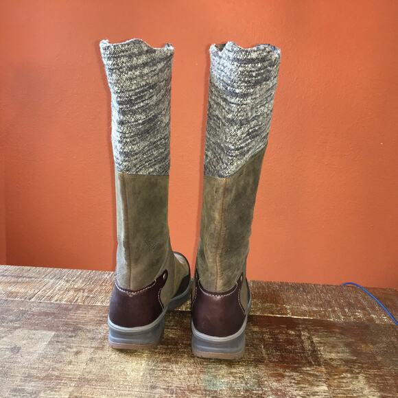 Merrell Eventyr Cuff Tall Boot Womens 9.5 Dark Earth Brown Waterproof Winter - Picture 3 of 9